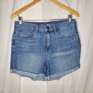 Eddie Bauer Slightly Curvy High Rise Shorts Size 6